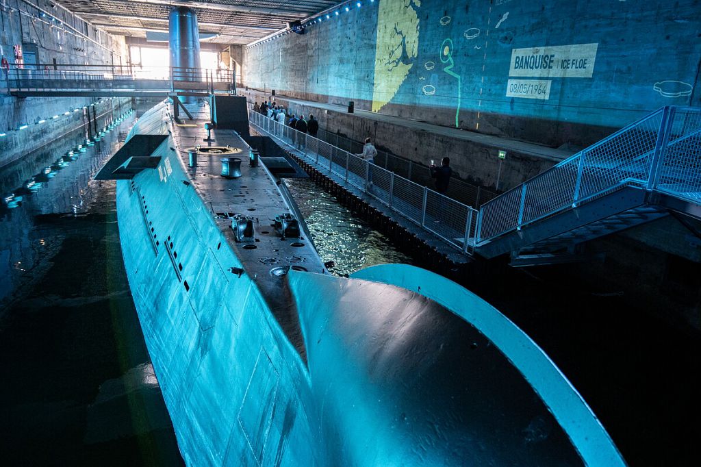 Das U-Boot Espadon.