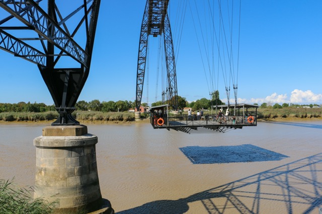 Der Pont Transbordeur – ein spektakuläres Transportmittel über die Charente.